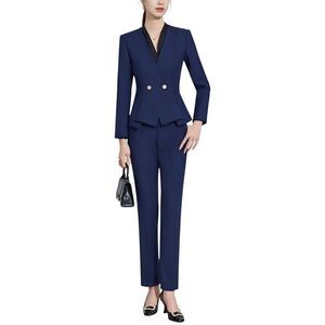Linda Charm Womens  2Pc Blazer & Pant Set